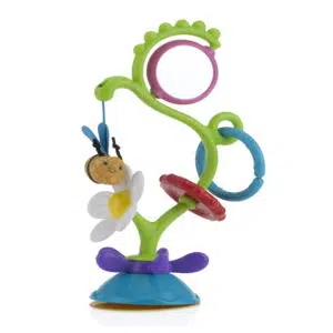 צעצוע לכסא אוכל דבורה מעופפת הוא צעצוע אינטראקטיבי מבית נובי שמשלב כיף ותרגול. מסייע בפיתוח מוטוריקה עדינה