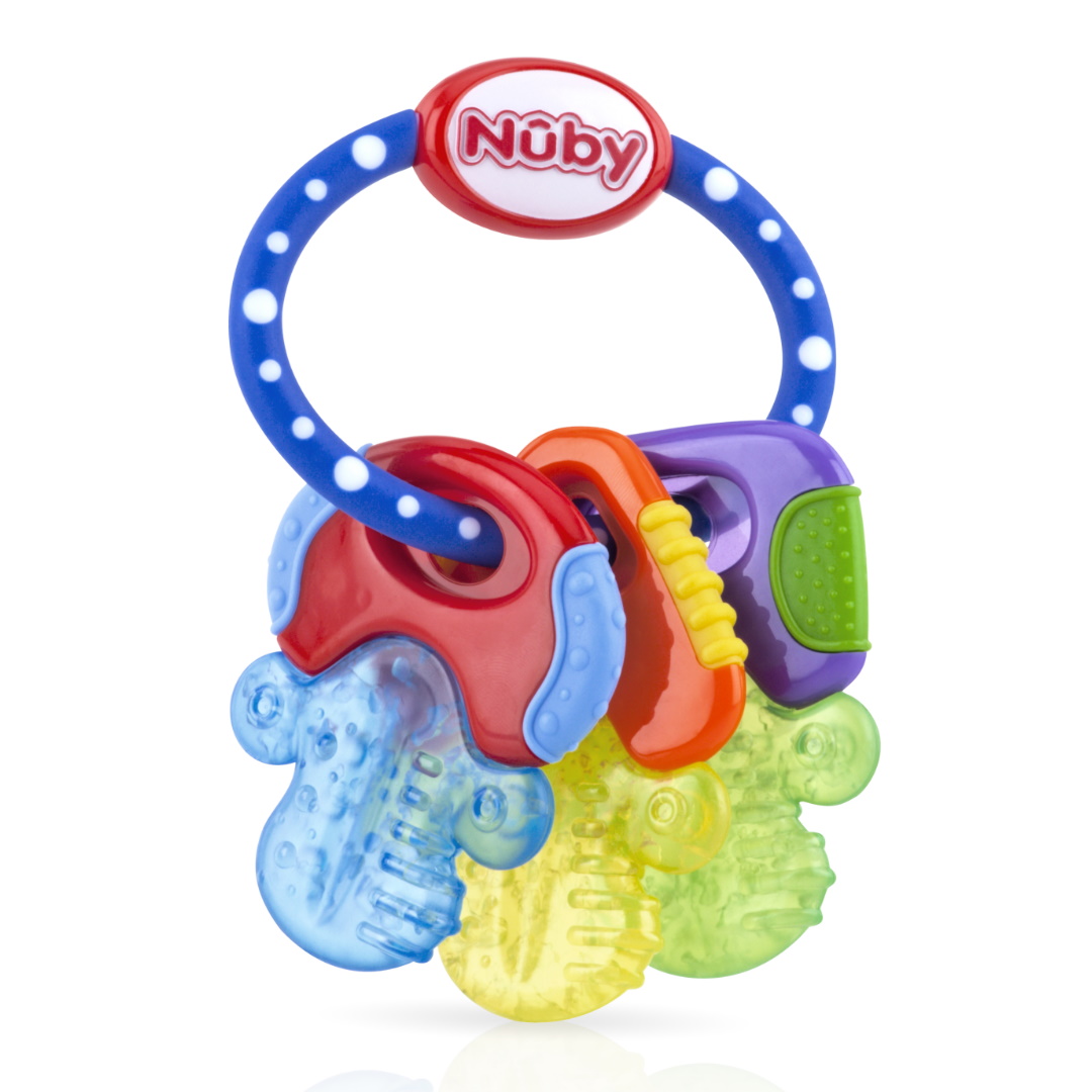 נשכן מחזיק מפתחות צבעוני לתינוקות של נובי